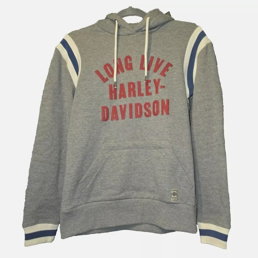 NWT Harley Davidson pullover hoodie womens S